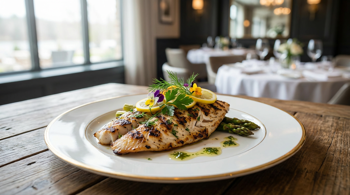 Prato Gourmet de Tilápia Dercyliosa